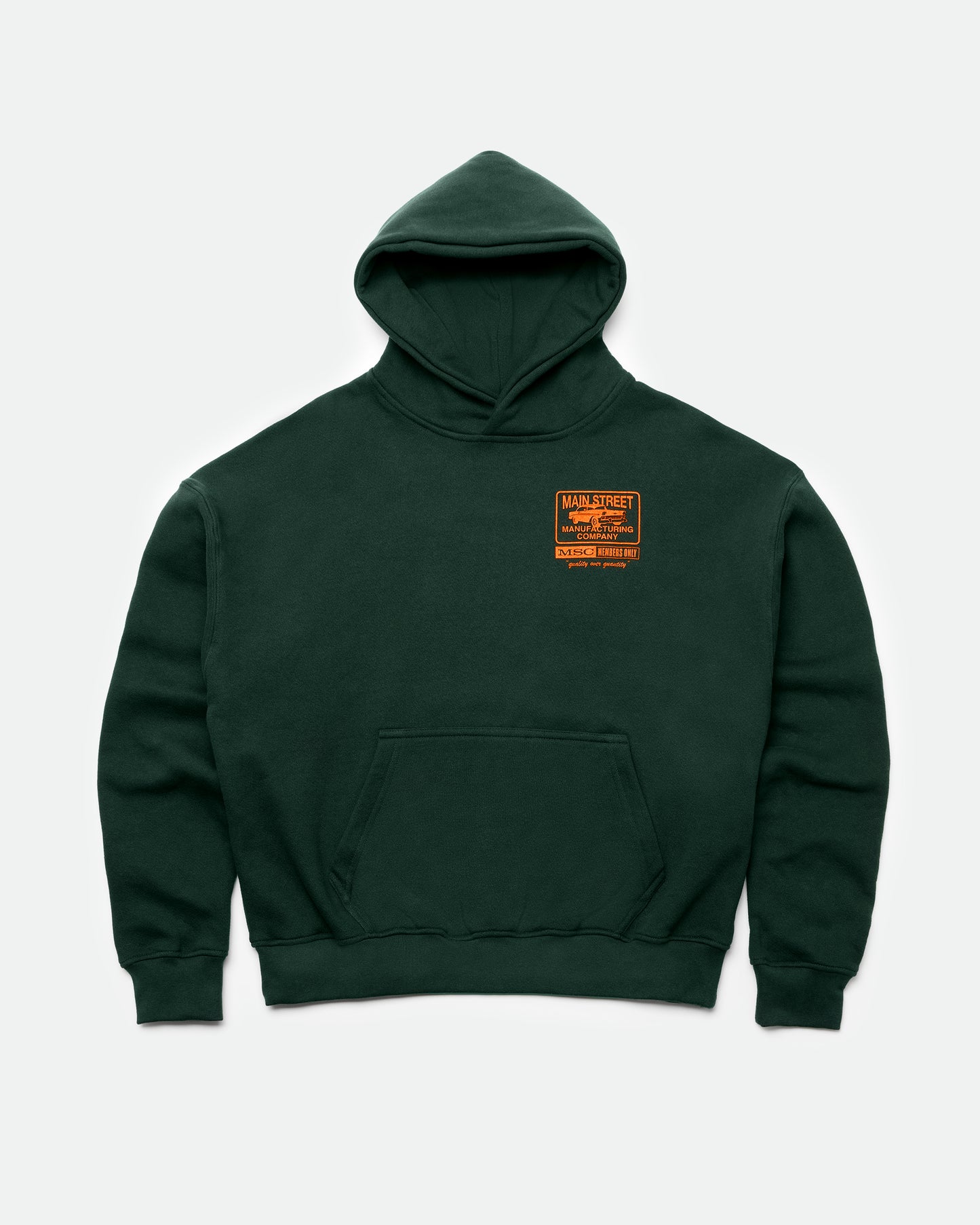 Heavy Weight Hoodie - Forest Green